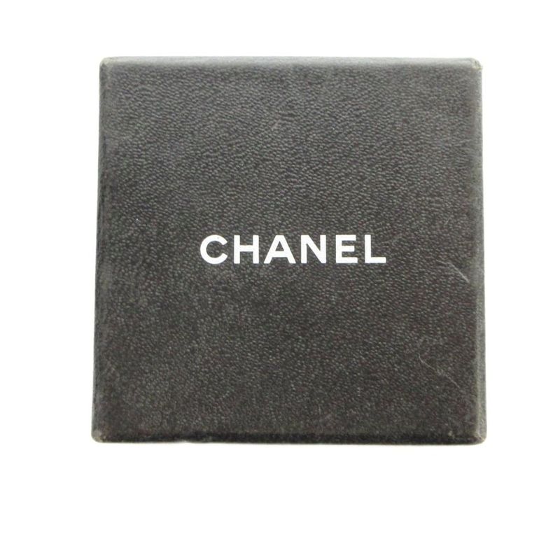 Chanel Earrings Only Pearl CC Logo Gold