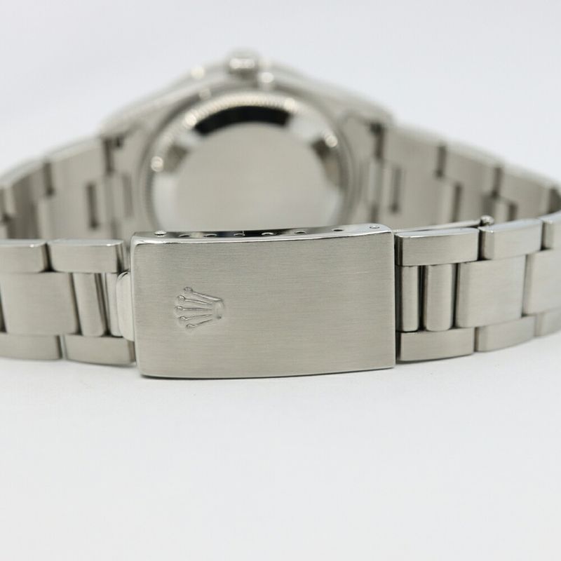 Rolex Oyster Perpetual Date Black Bar-p Watch