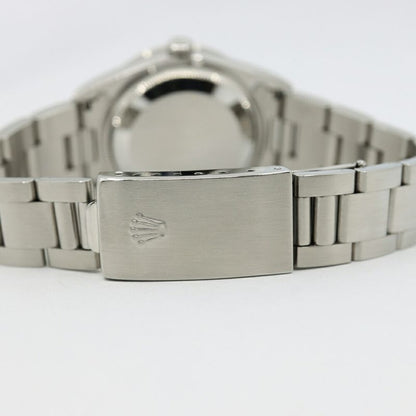 Rolex Oyster Perpetual Date Black Bar-p Watch