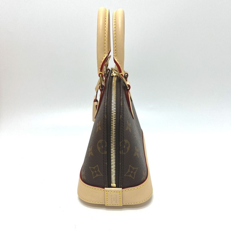 Louis Vuitton Handbag Alma BB Monogram Canvas Brown