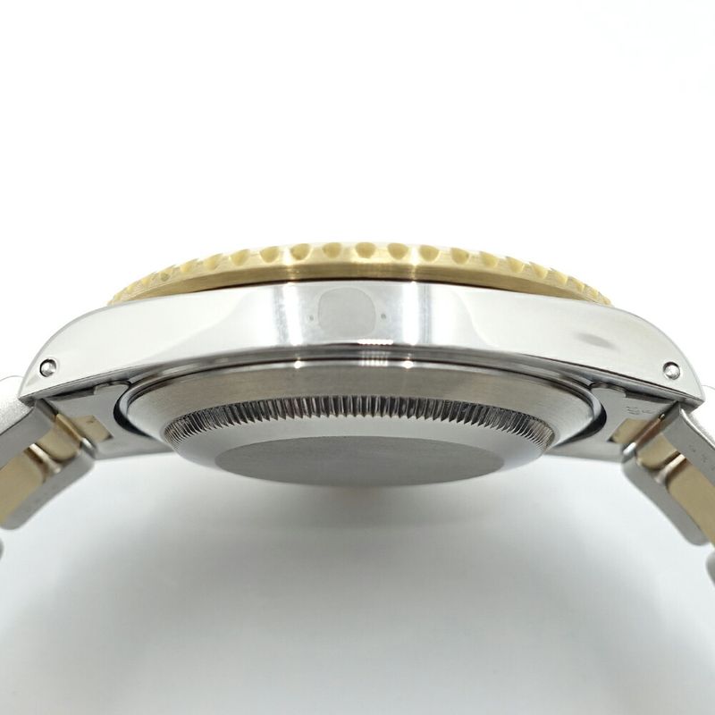 Rolex Submariner Date T Number Blue Ss YG Combination Watch Polished