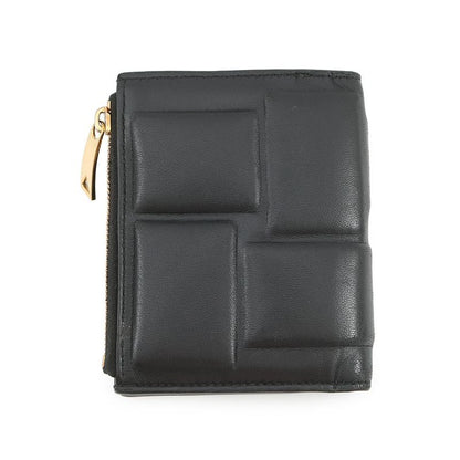 Bottega Veneta Bifold Wallet Padded Lambskin Black