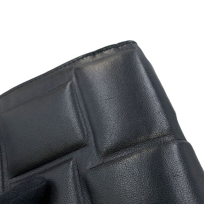 Bottega Veneta Bifold Wallet Padded Lambskin Black