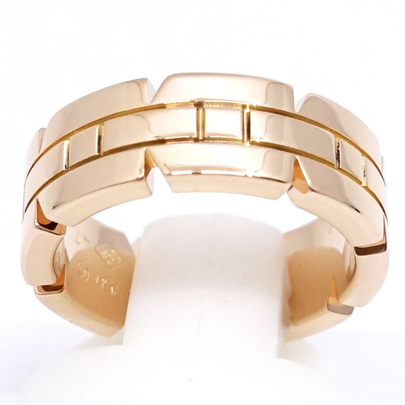 Cartier 18k Pink Gold Tank Francaise Ring Bullion