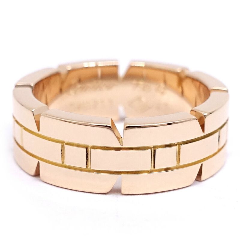 Cartier 18k Pink Gold Tank Francaise Ring Bullion