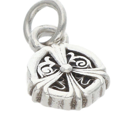 Chrome Hearts Peace Sign Silver Necklace Top