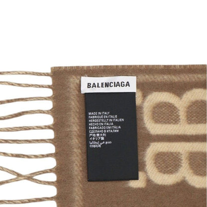 Balenciaga Hacker Project Cashmere Owl Blend Bblogo Scarf