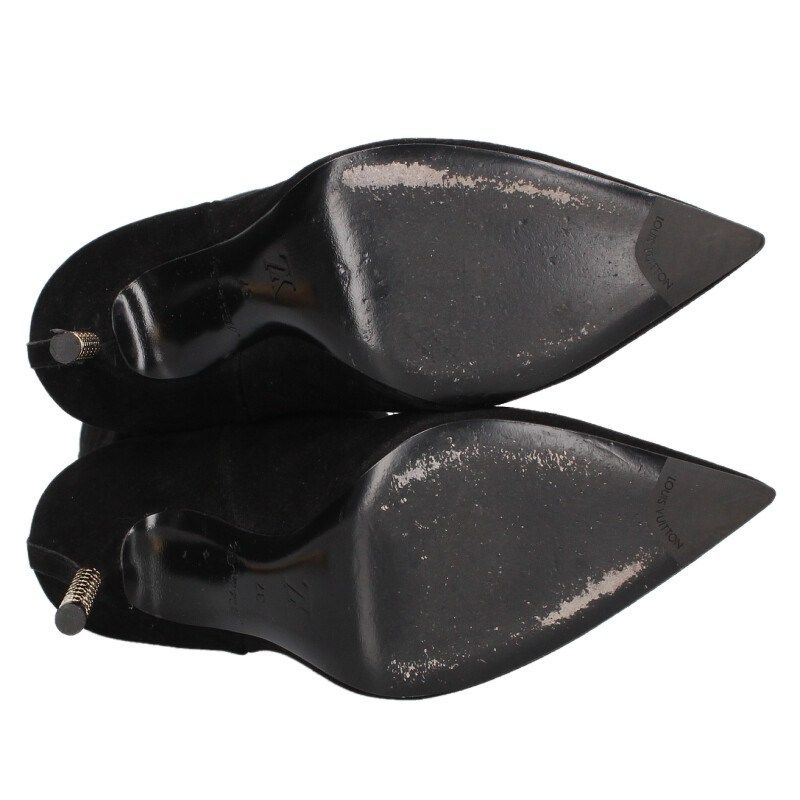 Louis Vuitton Suede Long Heels 37