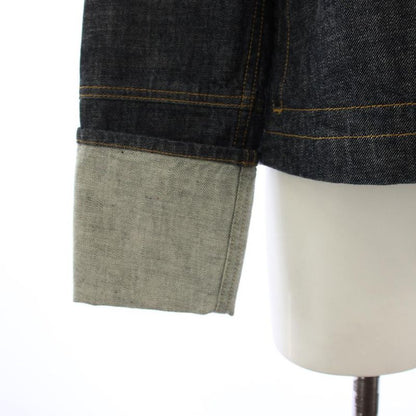 Loewe Button Jacket Denim 32 Navy YT