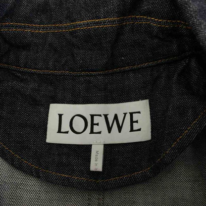 Loewe Button Jacket Denim 32 Navy YT