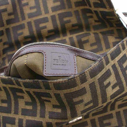 Fendi Zucca Mamma Bucket Handbag Brown KH