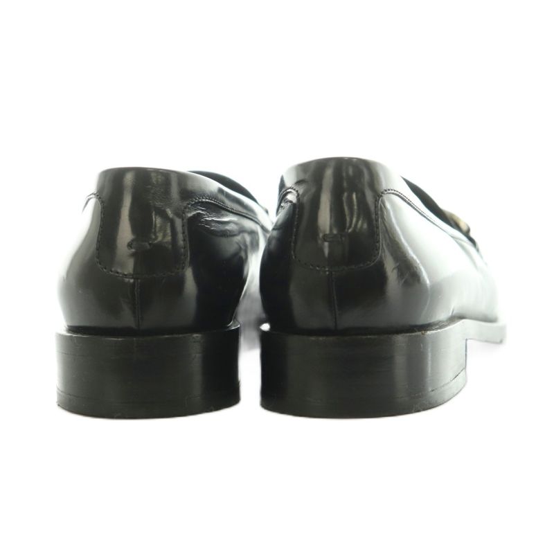 Prada Loafers Square Toe 36.5 Black