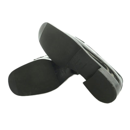 Prada Loafers Square Toe 36.5 Black