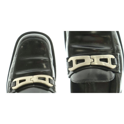 Prada Loafers Square Toe 36.5 Black