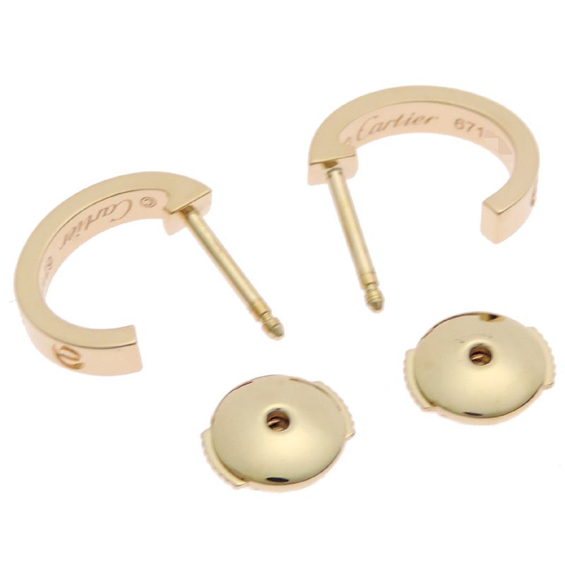 Cartier Earrings Gold