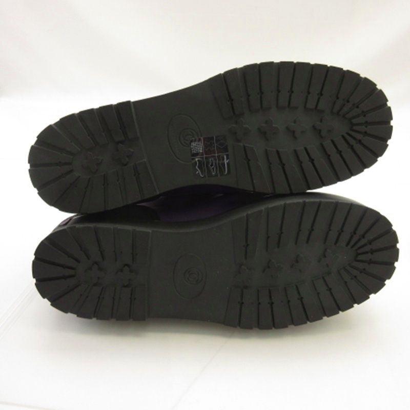 Chanel CC Logo Thick Sole Sneakers Purple 36