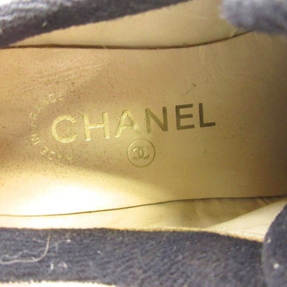 Chanel CC Logo Thick Sole Sneakers Purple 36