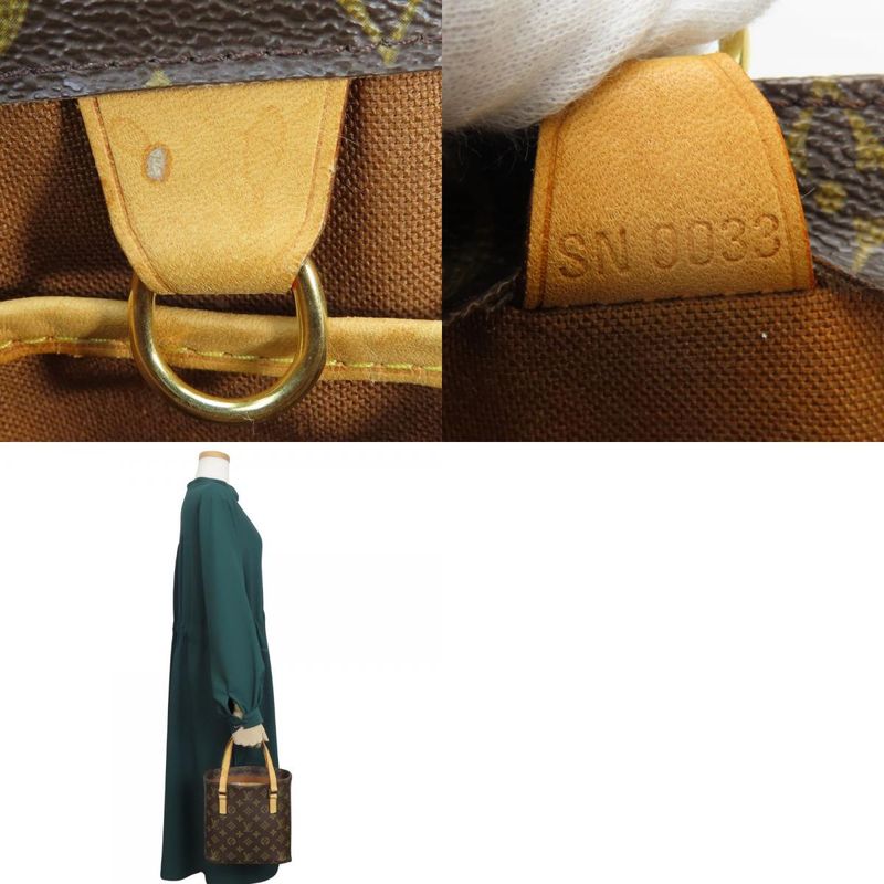 Louis Vuitton Handbag Vavin PM Monogram Leather Brown