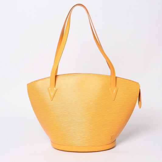 Louis Vuitton Saint Jacques Handbag Epi Leather Yellow Gold