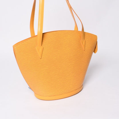 Louis Vuitton Saint Jacques Handbag Epi Leather Yellow Gold — view 3