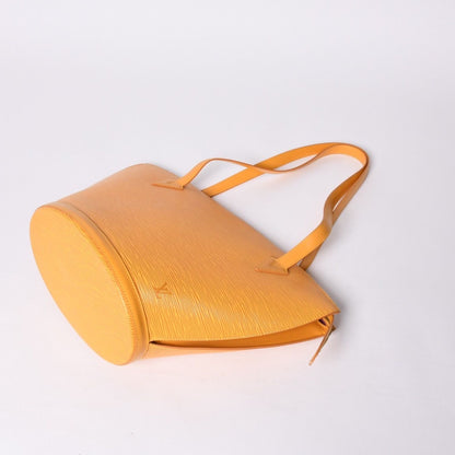 Louis Vuitton Saint Jacques Handbag Epi Leather Yellow Gold — view 7