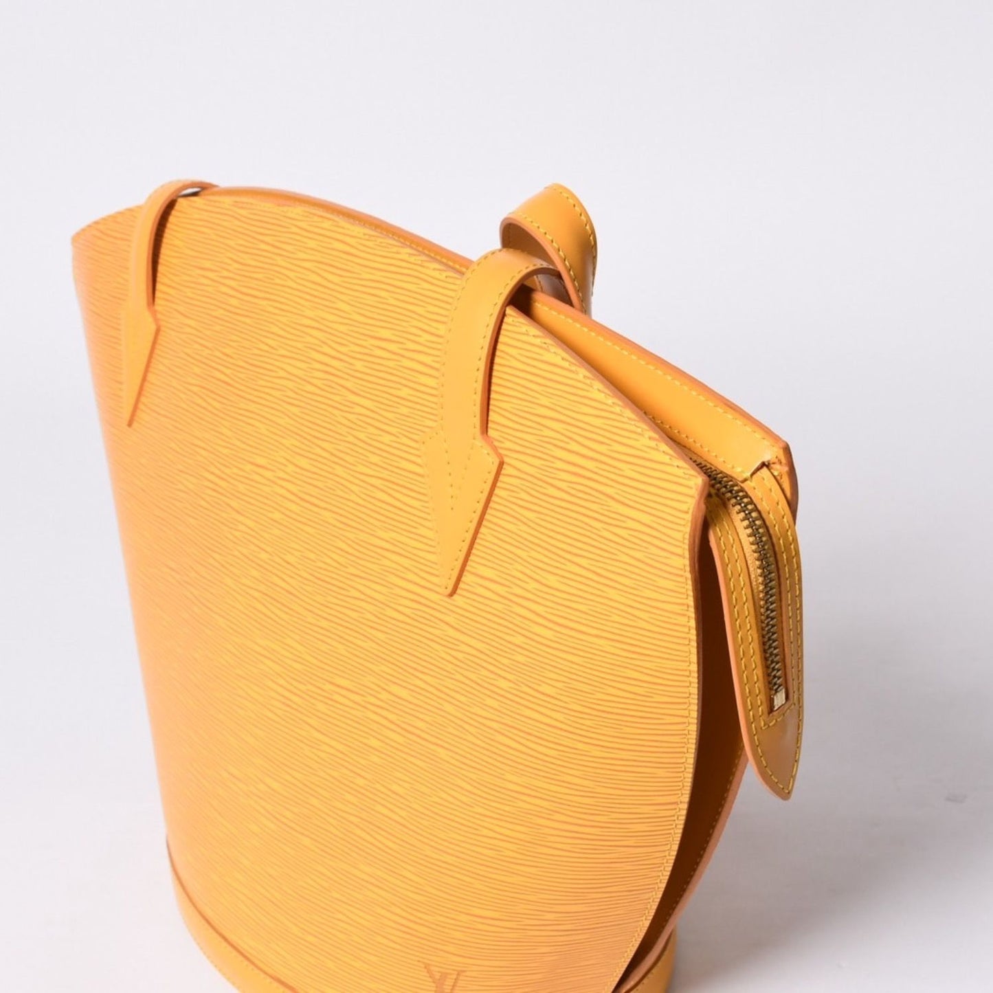 Louis Vuitton Saint Jacques Handbag Epi Leather Yellow Gold — view 5