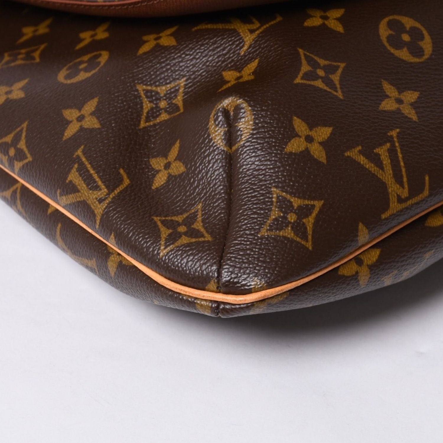Louis Vuitton Monogram Musette Salsa Shoulder Bag Brown Vachetta Leather — view 8