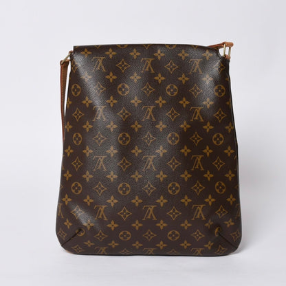 Louis Vuitton Monogram Musette Salsa Shoulder Bag Brown Vachetta Leather — view 2