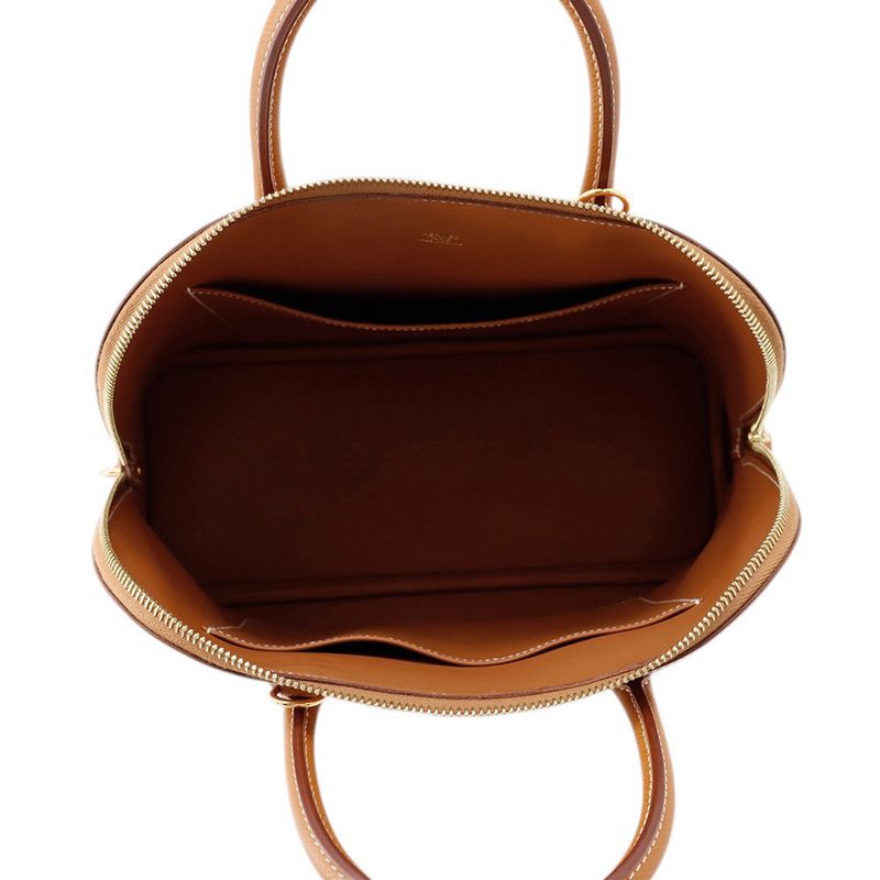 Hermes Handbag Bolide 30 Gold Epsom 2-Way