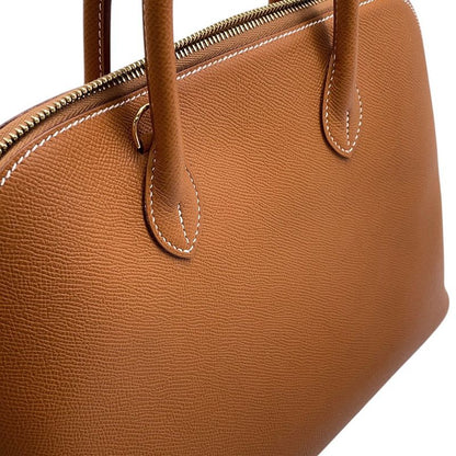 Hermes Handbag Bolide 30 Gold Epsom 2-Way