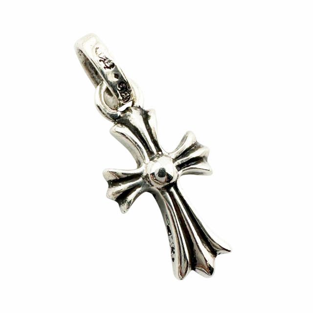 Chrome Hearts Crs Bbyfat P Dmn Baby Fat Cross Charm Diamond Pendant Top 925