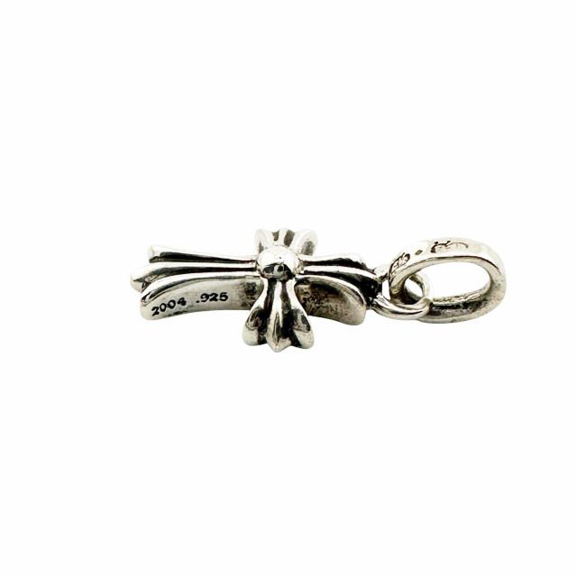 Chrome Hearts Crs Bbyfat P Dmn Baby Fat Cross Charm Diamond Pendant Top 925