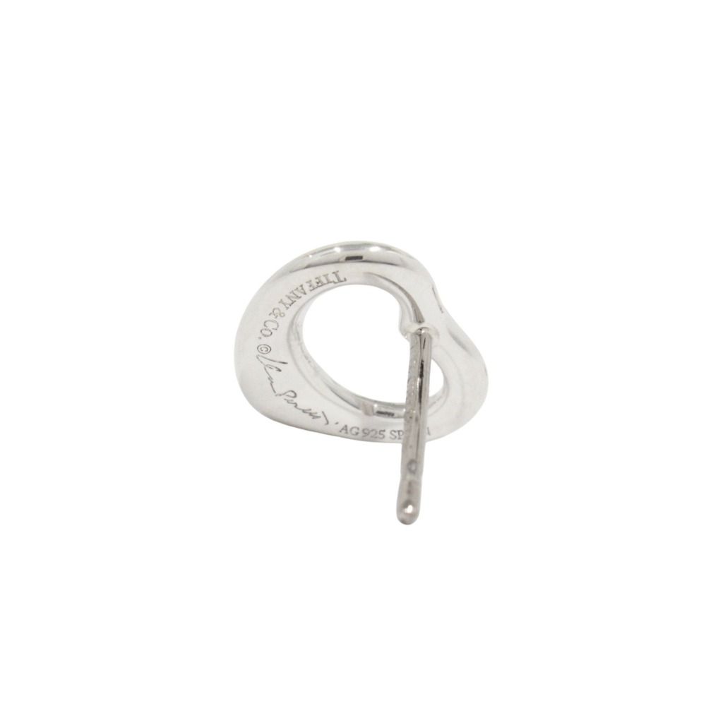 Tiffany & Co Polished Open Earrings Silver