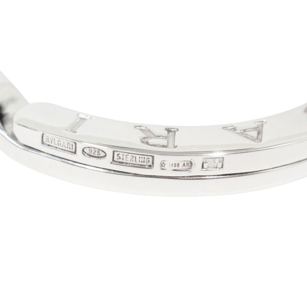 Bvlgari Polished Key Ring Key Holder Silver