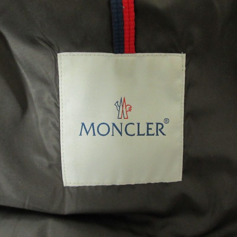 Moncler Genevrier Rakuenfa Hooded Down Coat 1 Khaki