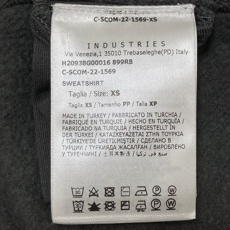 Moncler Logo Crew Neck Sweatshirt XS Gray