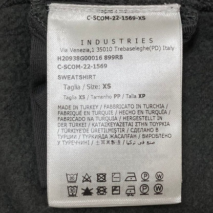 Moncler Logo Crew Neck Sweatshirt XS Gray