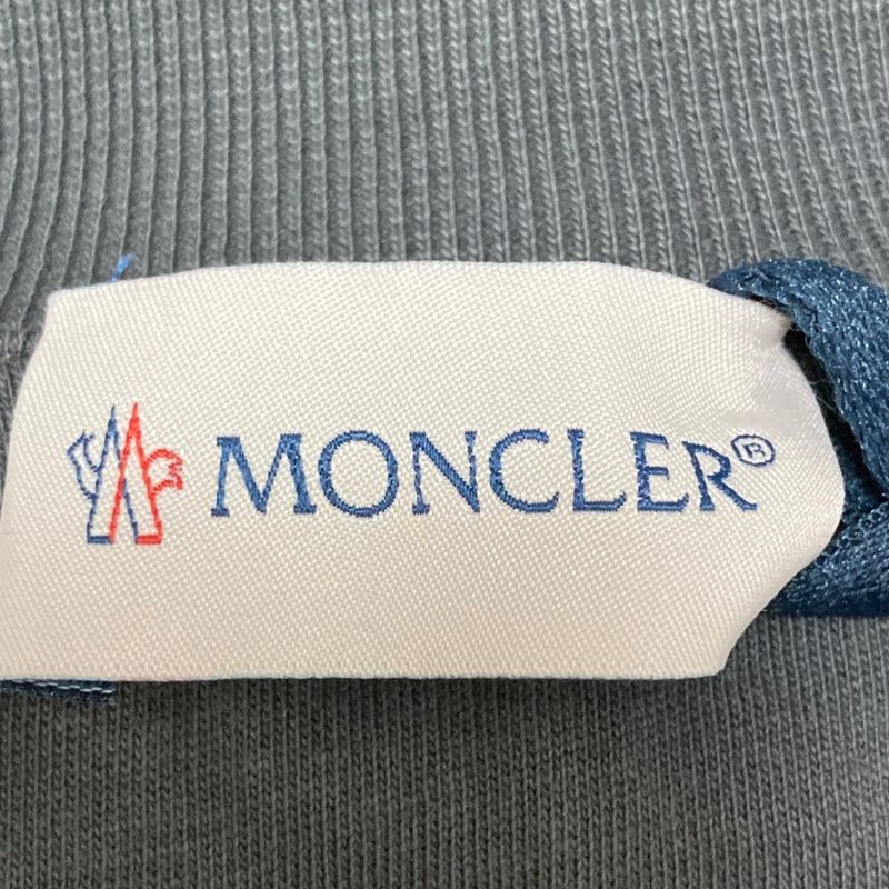Moncler Logo Crew Neck Sweatshirt XS Gray