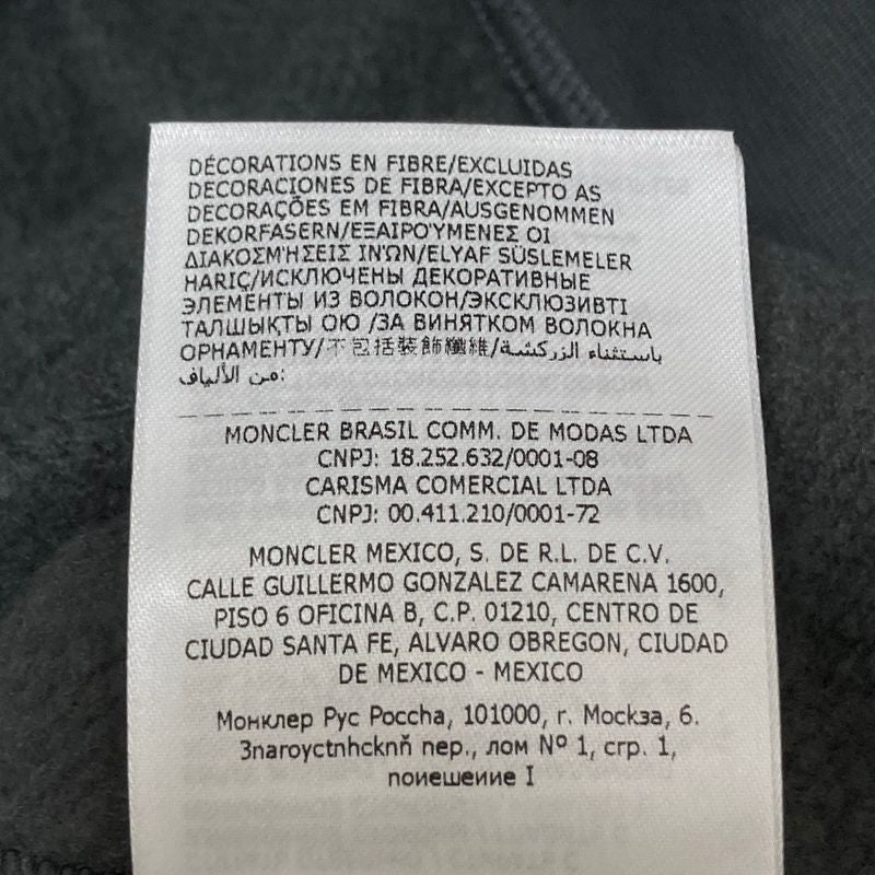 Moncler Logo Crew Neck Sweatshirt XS Gray