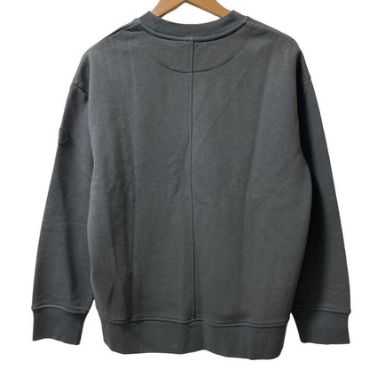 Moncler Logo Crew Neck Sweatshirt XS Gray