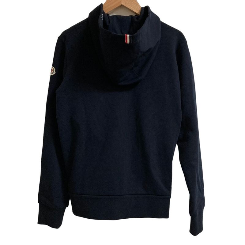 Moncler Felpa Zippata Con Cappuccio Zip Hoodie Navy