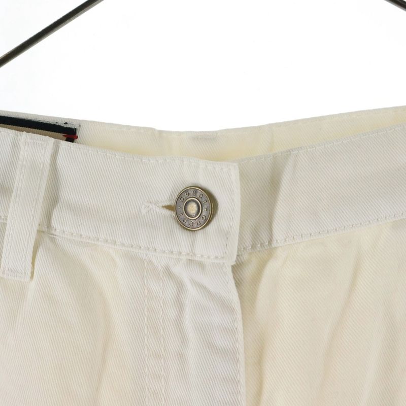 Gucci Semi Fleece Boot Cut Denim Pants Jeans White