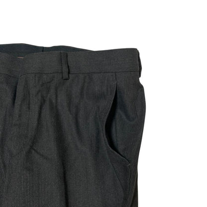 Hermes Herringbone Trousers Pants 42 Black