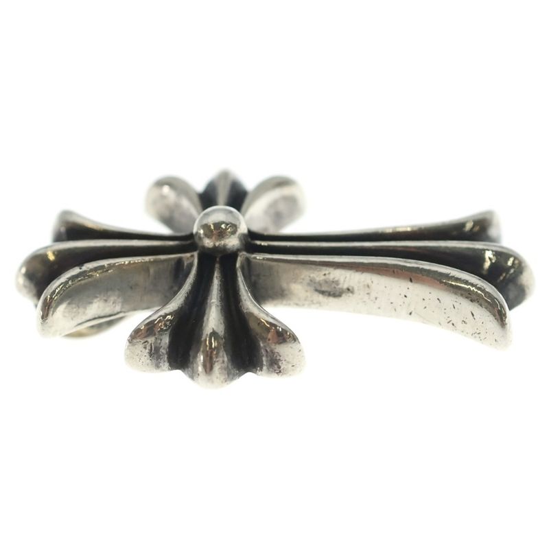Chrome Hearts CH Crs Sml Small CH Cross Pendant Top Silver