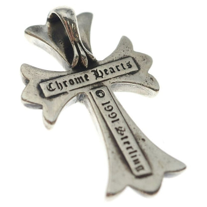 Chrome Hearts CH Crs Sml Small CH Cross Pendant Top Silver