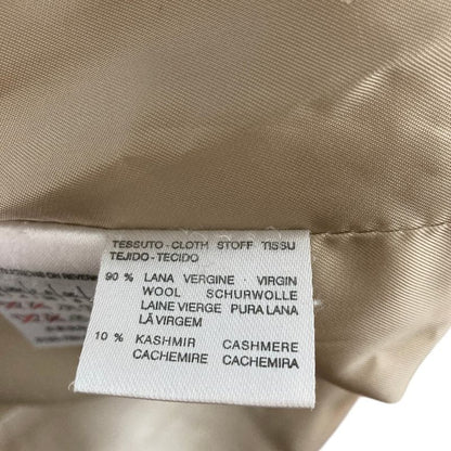 Max Mara Cashmere Blend Half Coat Jacket 38 Beige
