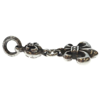 Chrome Hearts BS Fleur 1 Ball BS Charm Pendant Top Silver