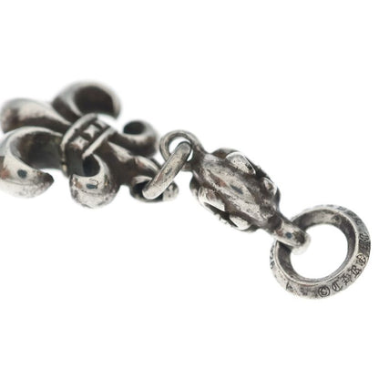 Chrome Hearts BS Fleur 1 Ball BS Charm Pendant Top Silver