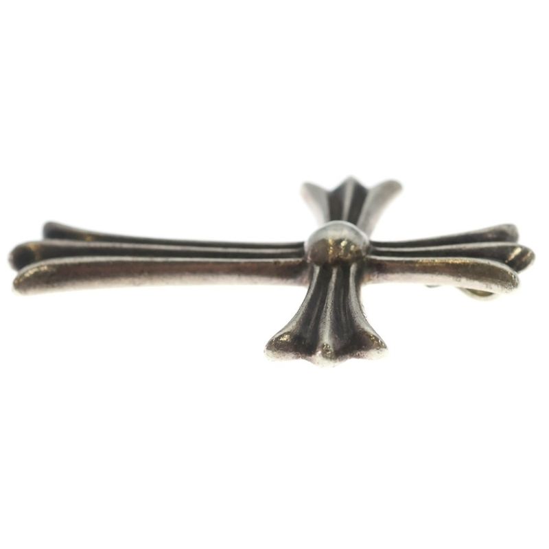 Chrome Hearts CH Crs LG Large CH Cross Pendant Top Silver