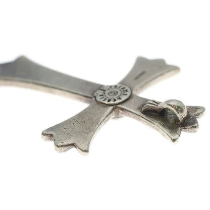 Chrome Hearts CH Crs LG Large CH Cross Pendant Top Silver